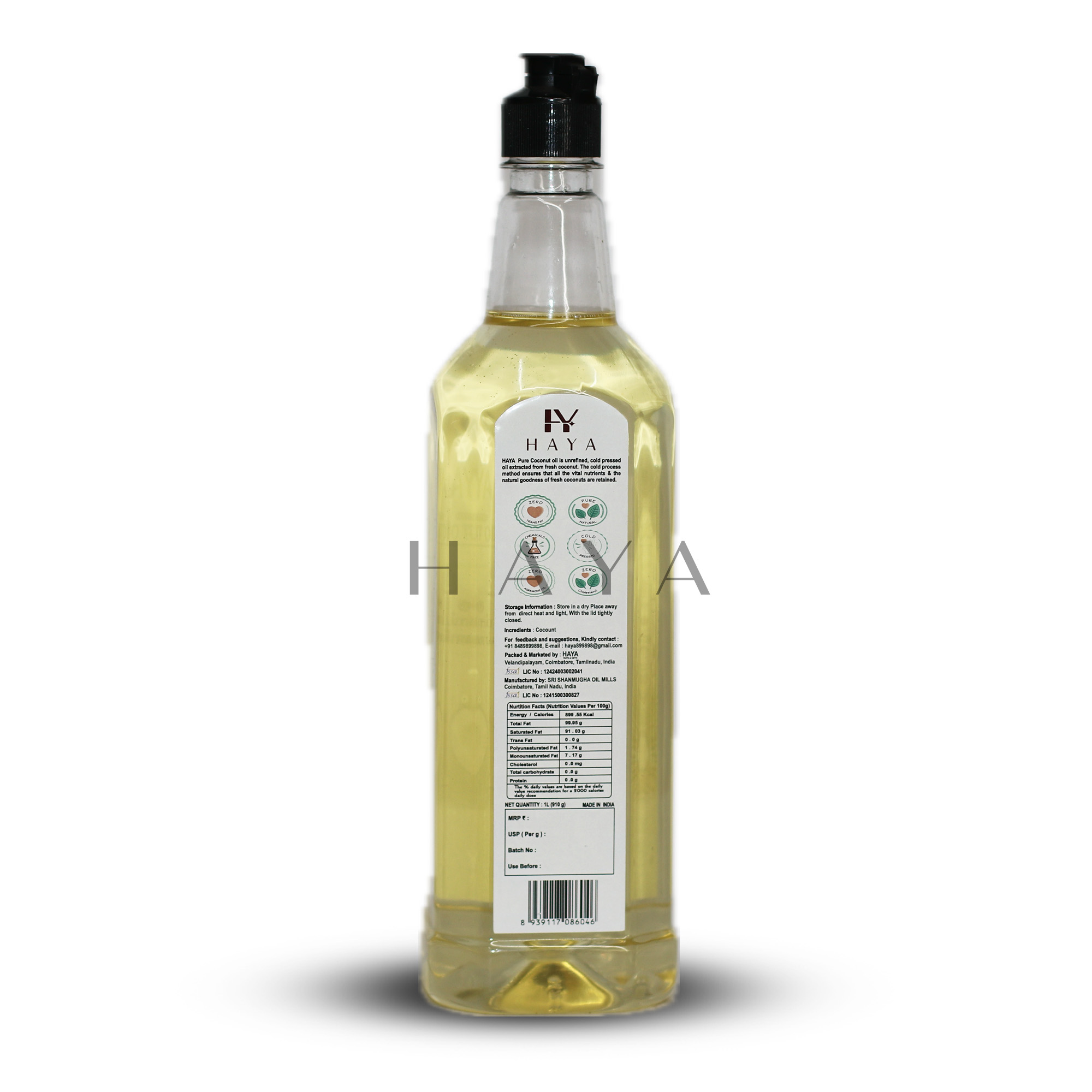 Pure Coconut Oil Pure Coconut Oil